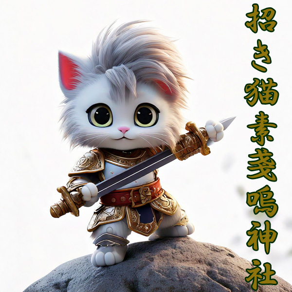 招き猫素戔嗚神社